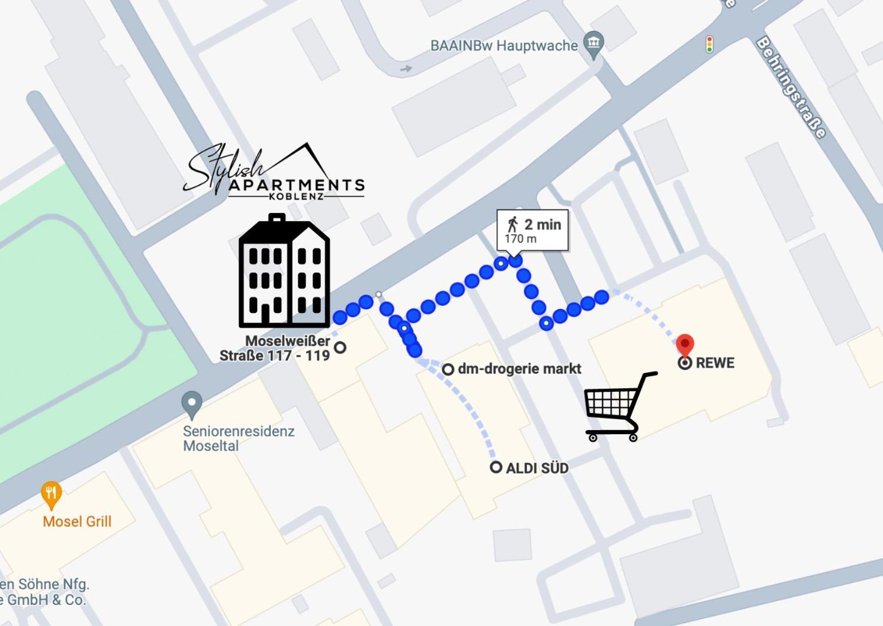 New York Apartment - Fuer Freunde & Familien, Stadtnah, Parkplatz, E-Ladestation, Gitterbox Fuer Fahrraeder, Fitnessstudio, Digitale Gaestemappe Mit Restaurant- Und Unternehmenstipps 코블렌츠 외부 사진
